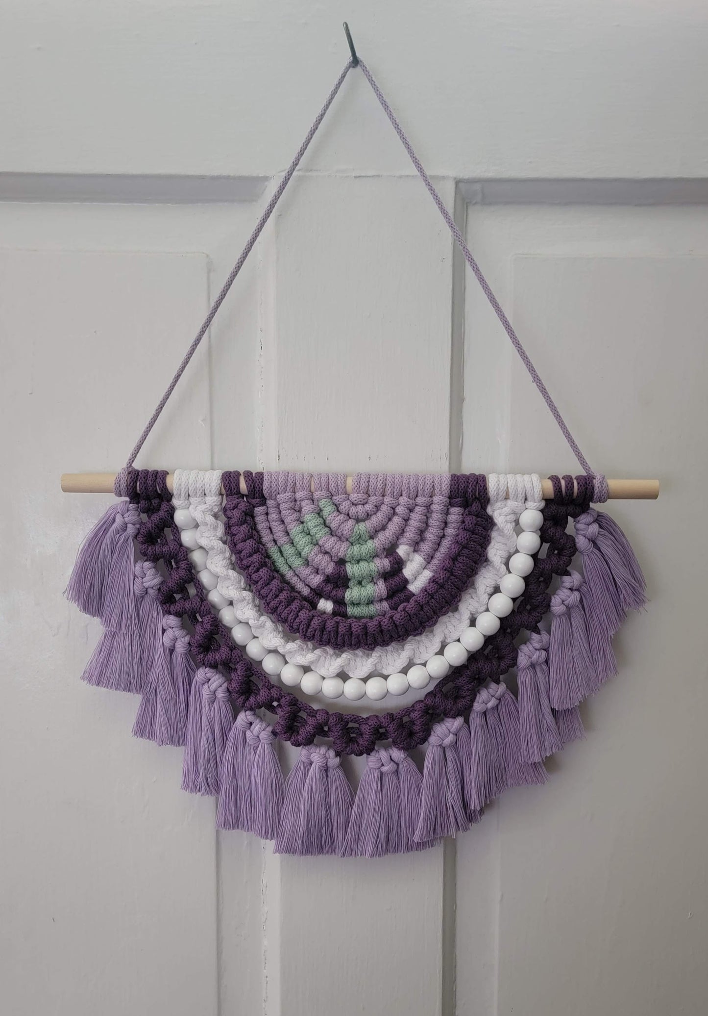 Violet Sky Half-Eye Wall Hanging