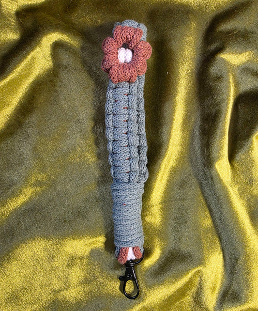 Cactus Flower Wristlet